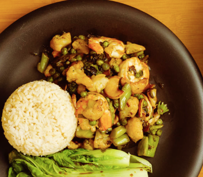 Curry végétarien